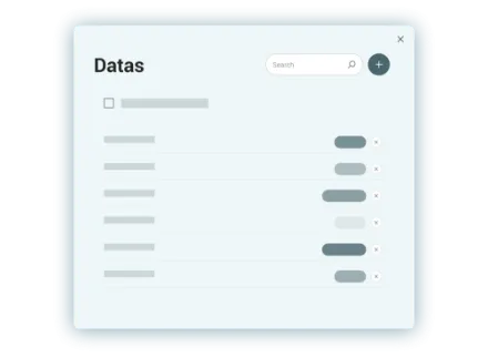 Data Modal